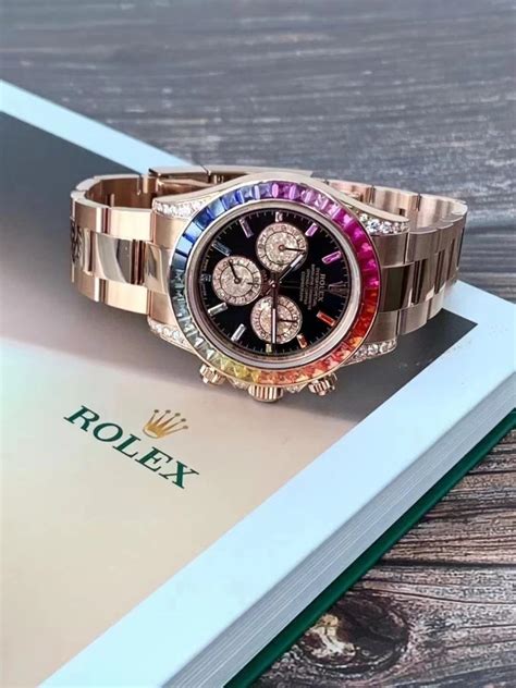 confronto replica rolex rainbow